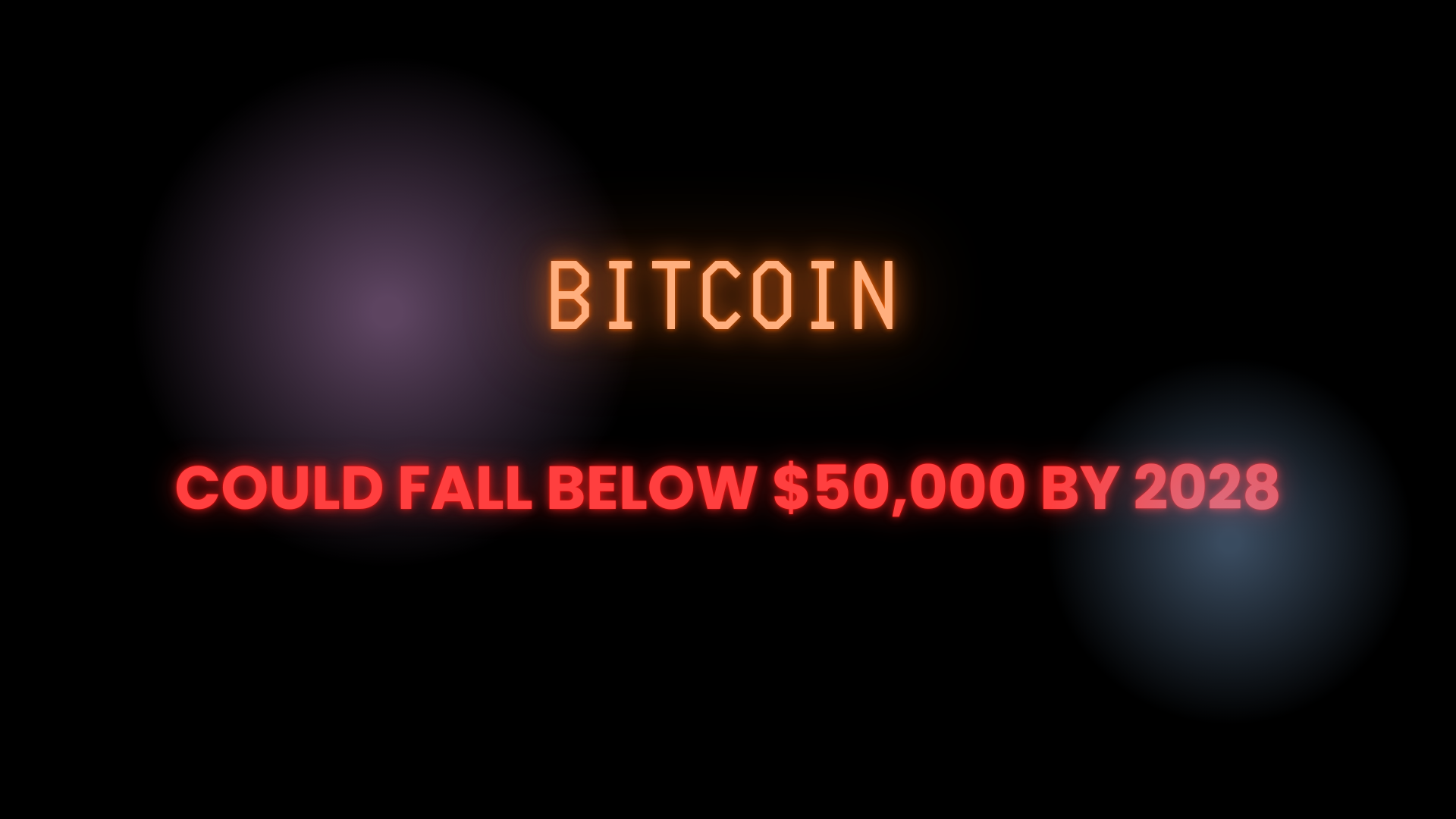 Bitcoin Could Fall Below $50,000 by 2028, Capriole Founder Warns