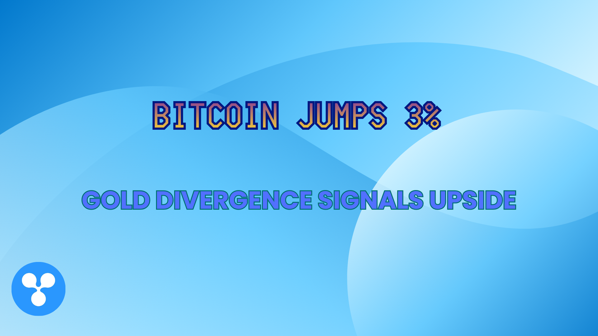 Bitcoin Jumps 3% as Gold Divergence Signals Upside