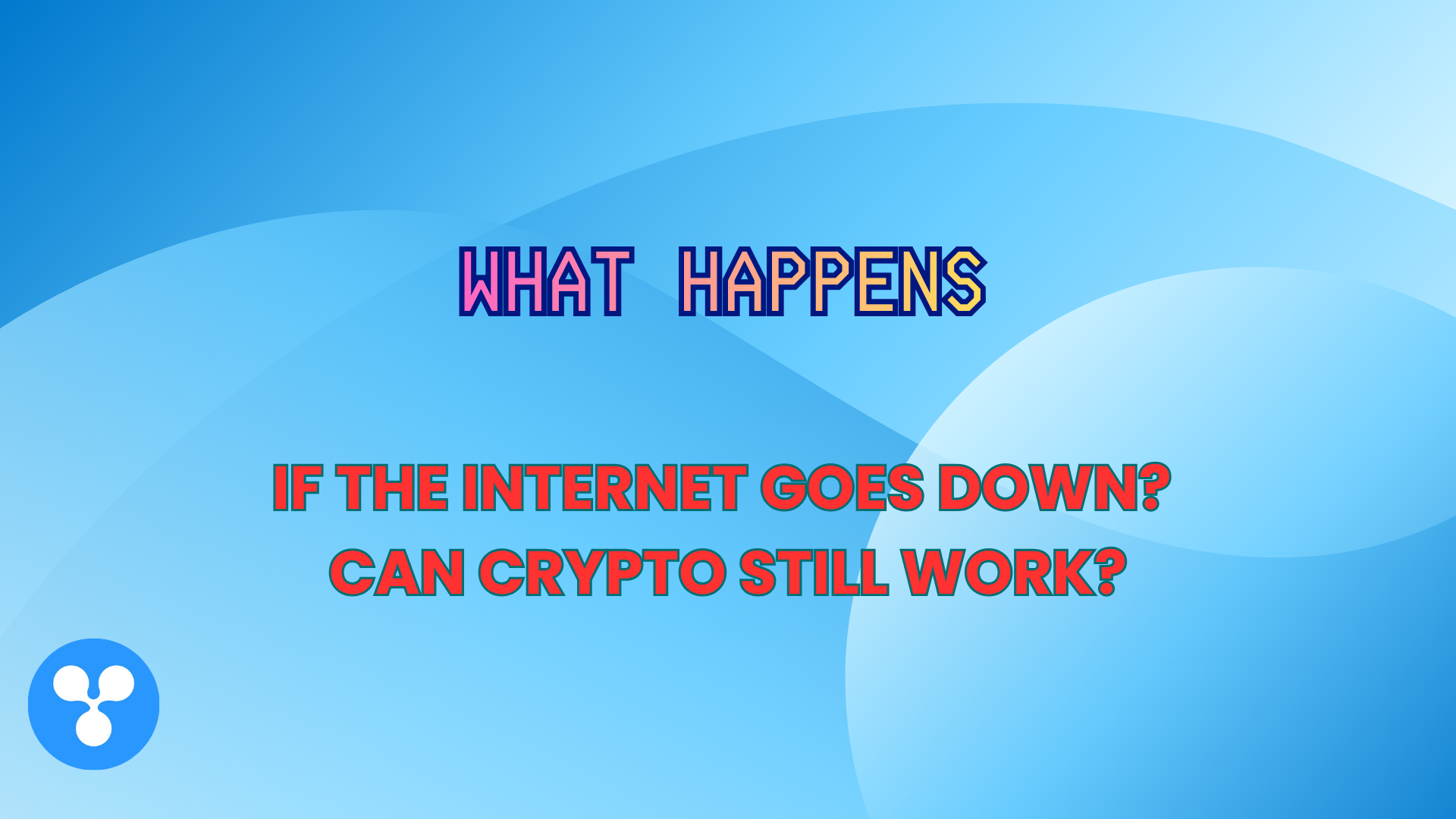 What Happens If the Internet Goes Down? Can Crypto Still Work?