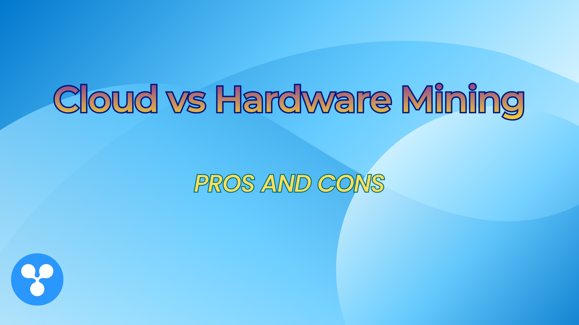Cloud Mining vs Hardware Mining: Pros and Cons