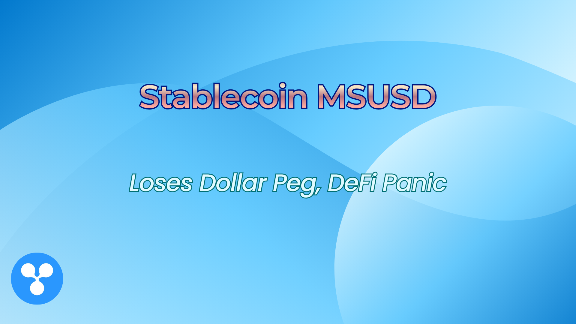 Stablecoin MSUSD Loses Dollar Peg, DeFi Panic
