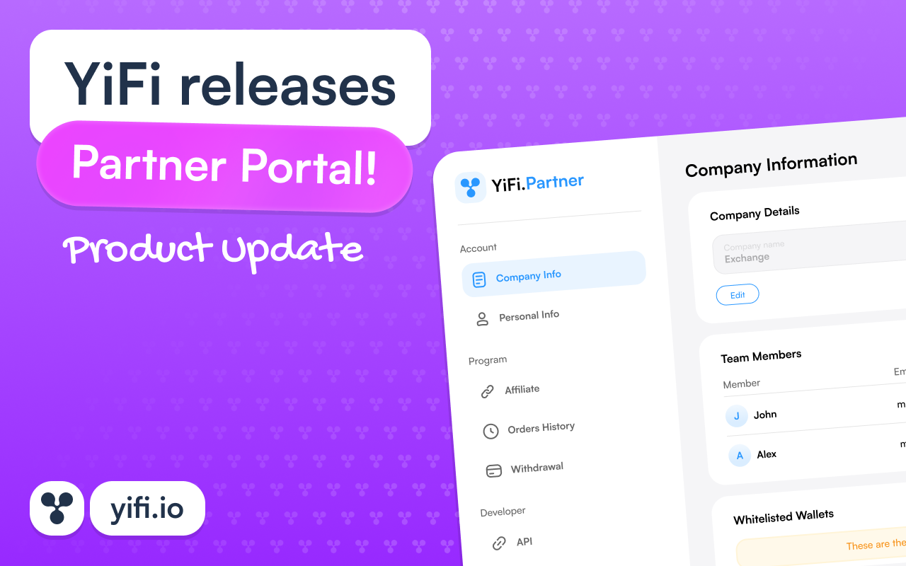 YiFi Launches the Partner Portal: One Hub for Integrators, Traders, and KOLs!