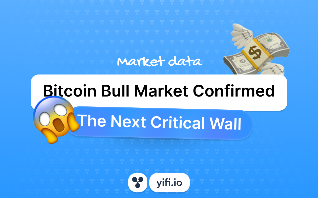 Bitcoin Bull Market Confirmed: the Next Critical Profit-Taking Wall